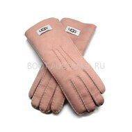 Женские Удлиненные Перчатки UGG Australia Pink Розовые - 1030