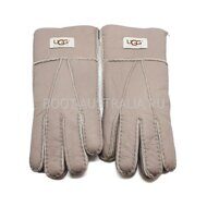 Мужские Меховые Перчатки UGG Australia Cappuccino Leather - 1007