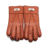 Мужские Меховые Перчатки UGG Australia Chestnut Leather - 1004