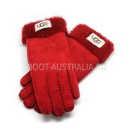 Женские Перчатки UGG Australia Red Красные - 1042