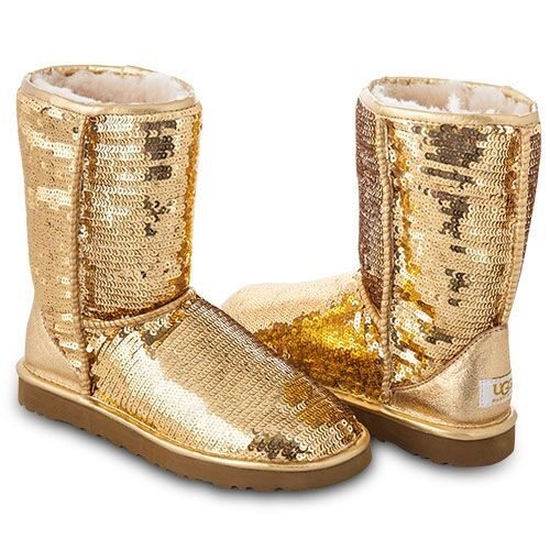 sparkle gold uggs