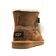 Детские угги UGG Kids Gita Pom-Pom Chestnut Рыжие