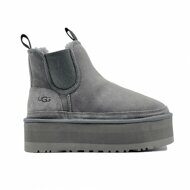 Женские ботинки UGG Neumel Platform Chelsea - Grey