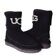 UGG Classic Rib Knit Logo Boots - Black