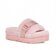 Тапочки меховые UGG Fluffita Platform - Pink